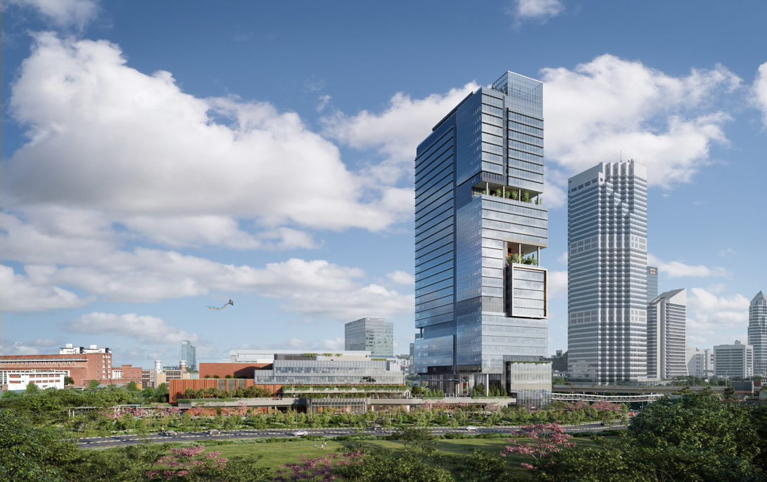 Labrador Tower exterior in the daytime